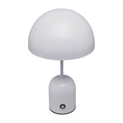 Lampada da tavolo fungo moderna grigia LED 2W CCT dimmer