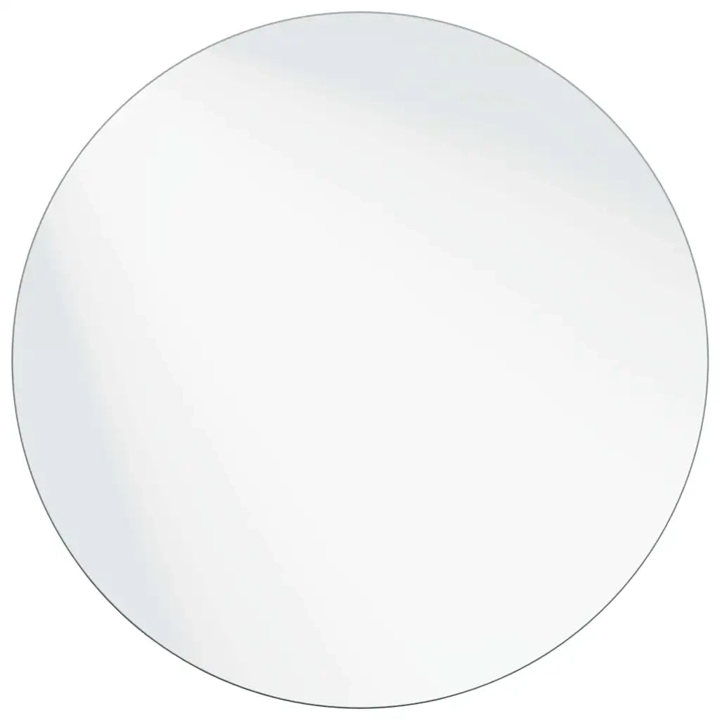 Specchio da parete Rotondo Ø 70 cm vetro temperato 42023016