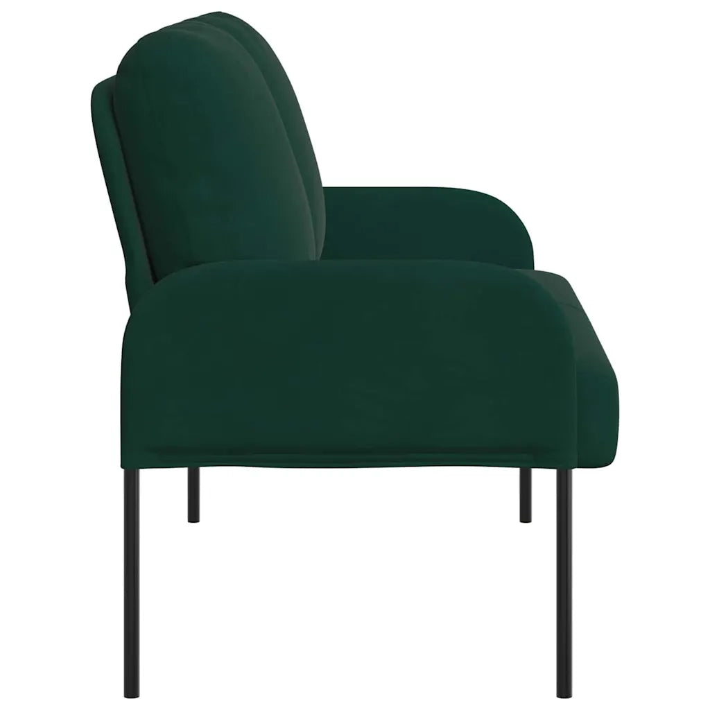 Divani con cuscino 110cm Verde Scuro Legno compensato 42023457