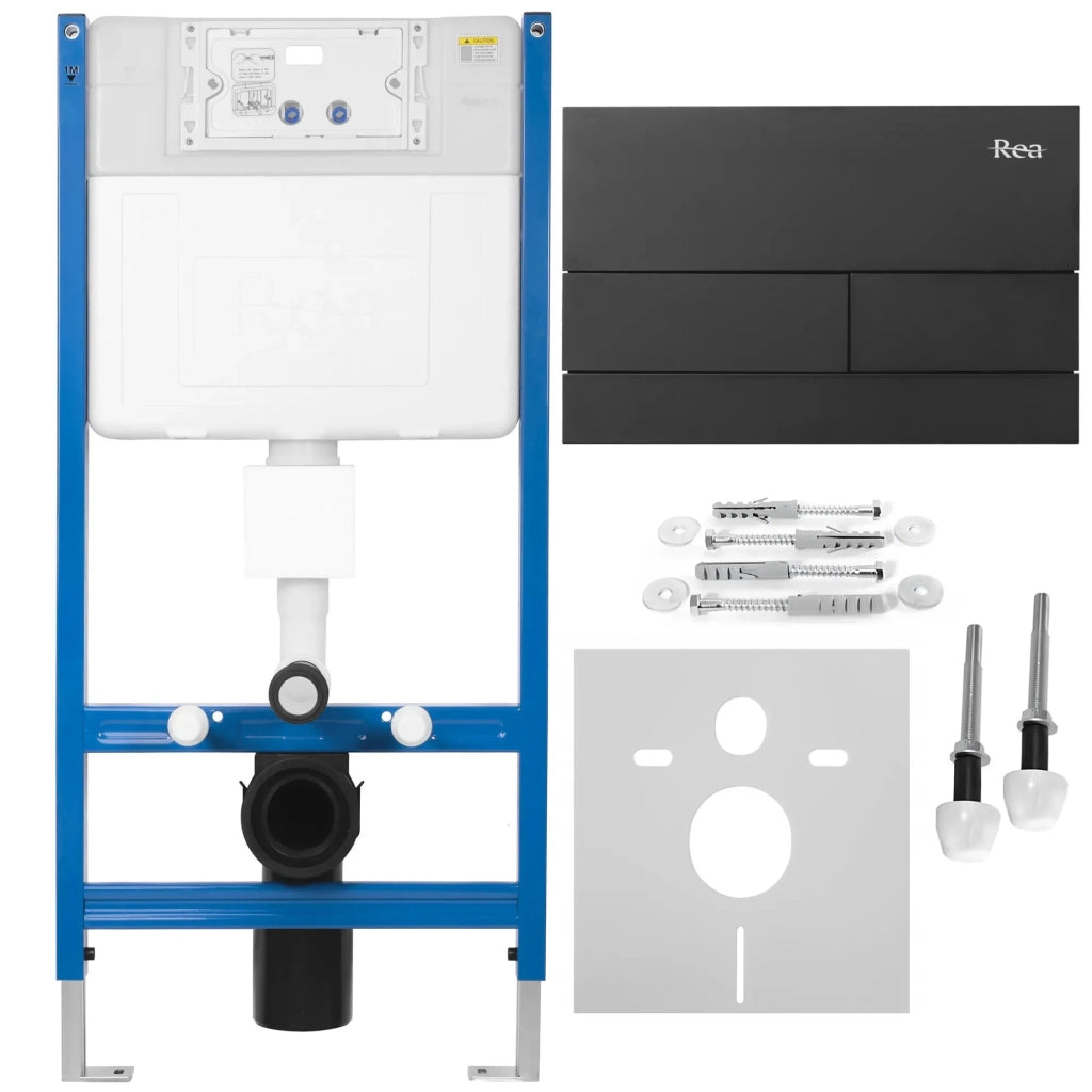 Telaio Wc Da Incasso K011a-q Rea T Black