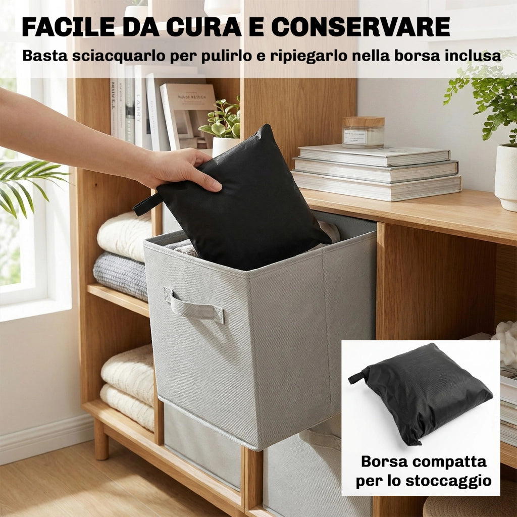 Coperture Impermeabili per Mobili da Giardino ¨C Xylo ¨C Set 4 Pezzi Nero