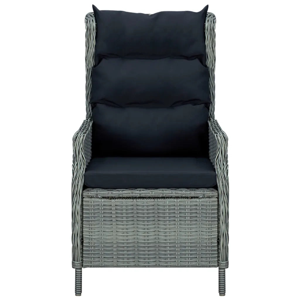 Set da Pranzo da Giardino 9 pz Grigio Chiaro 3099648