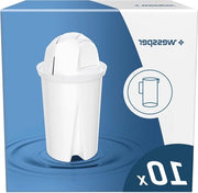Filtro per acqua compatibile con Brita Classic - 10 pezzi