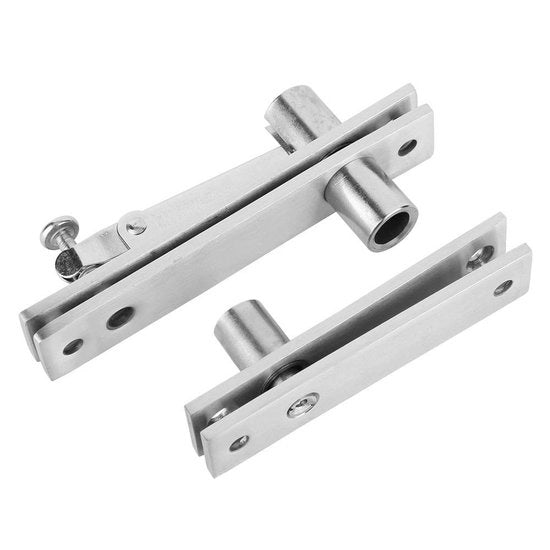 Sistema di Rotazione 360 Gradi per Porte in Legno - Fissi con Acciaio Inossidabile - Resistente al Calore - Adatto per Porte in Legno - Accessori di Mobili - Solida e Duratura - Cerniera per Porte