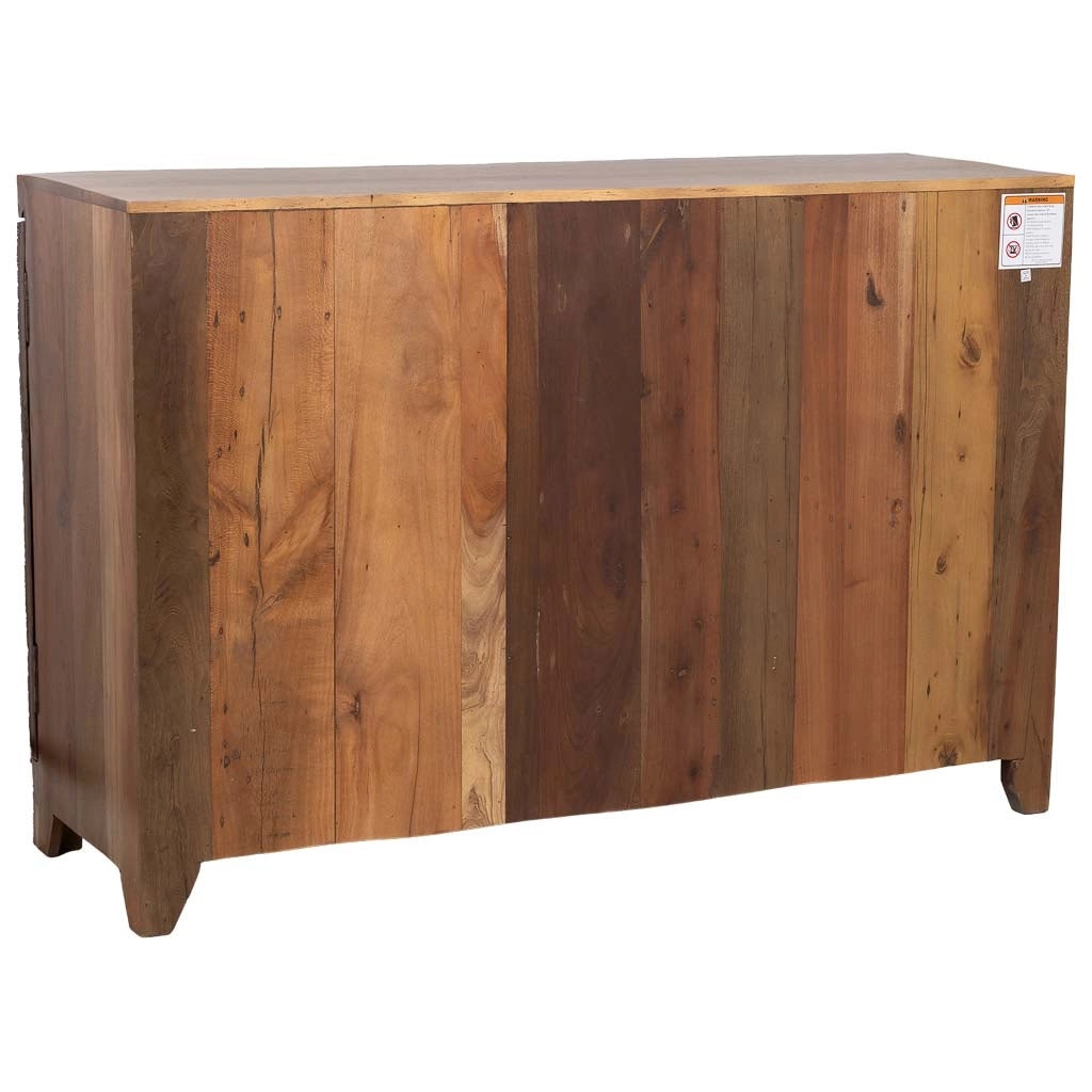 Credenza in legno marrone 152x48x102