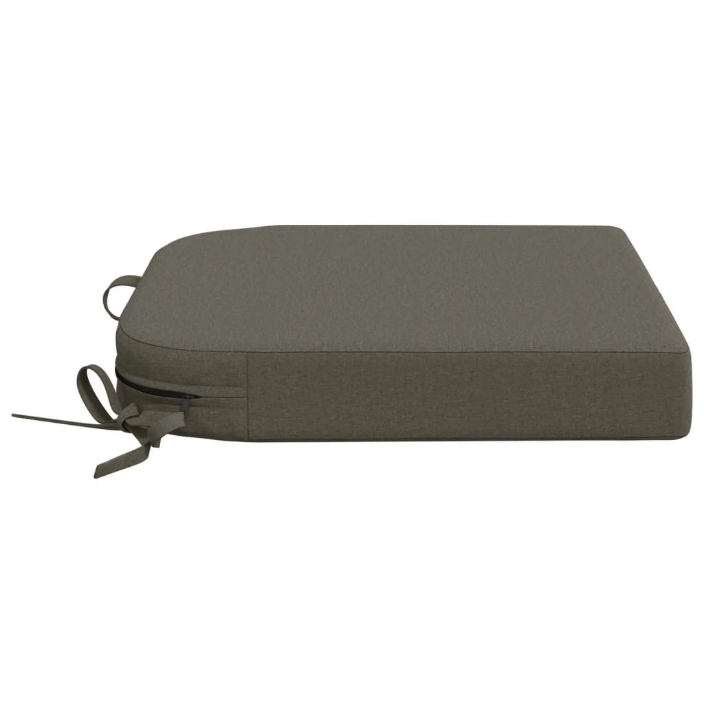 Cuscini per sedile a 4 pezzi SOEST 4 pcs 100% Poliestere Grigio 945244