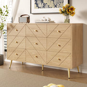Chest 9 cassetti moderno - Zephmum- Gambe in ferro, robusto, elegante