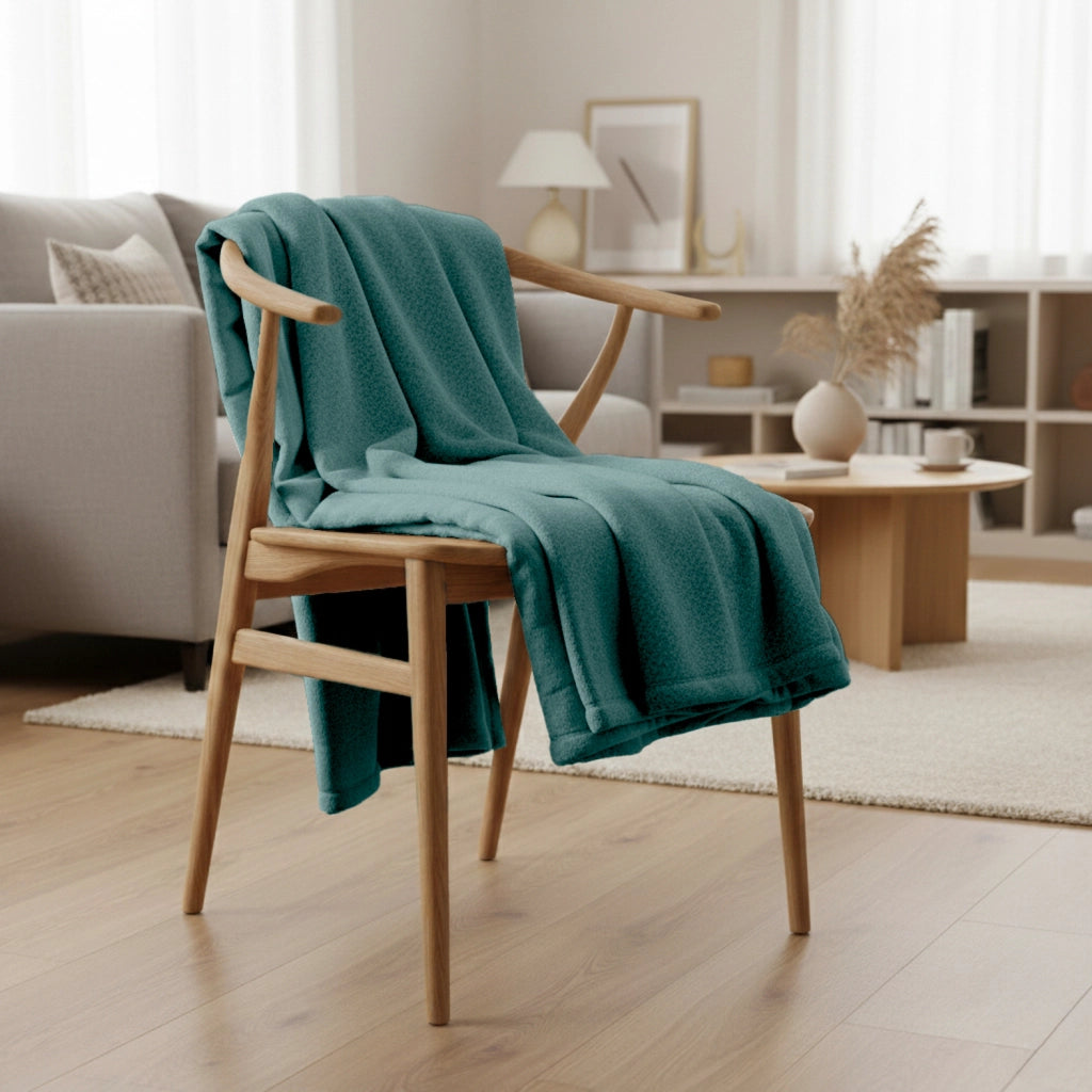 Coperta plaid verde 130x170cm PANORA