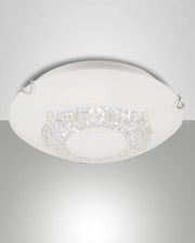 MOMO PLAFONIERA BIANCA 3000K 12W 160LM D.30 3334-61-102