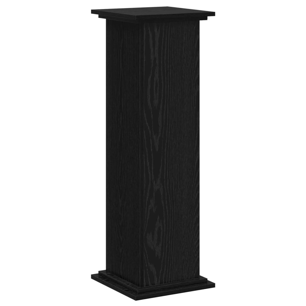 Supporto per piante Rovere Nero 33 x 33 x 100 cm 869238