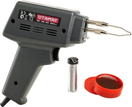 Solderatrice a Fiamma Continua 100 W rosso - Apparecchio per Solderatura per Risultati Veloci