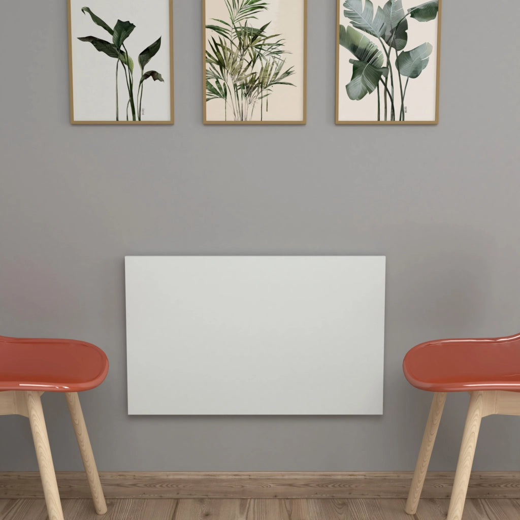 Tavolo da Muro Klepp 72 x 45 cm Tavolo Pieghevole a Ribalta Salvaspazio - Bianco [en.casa]