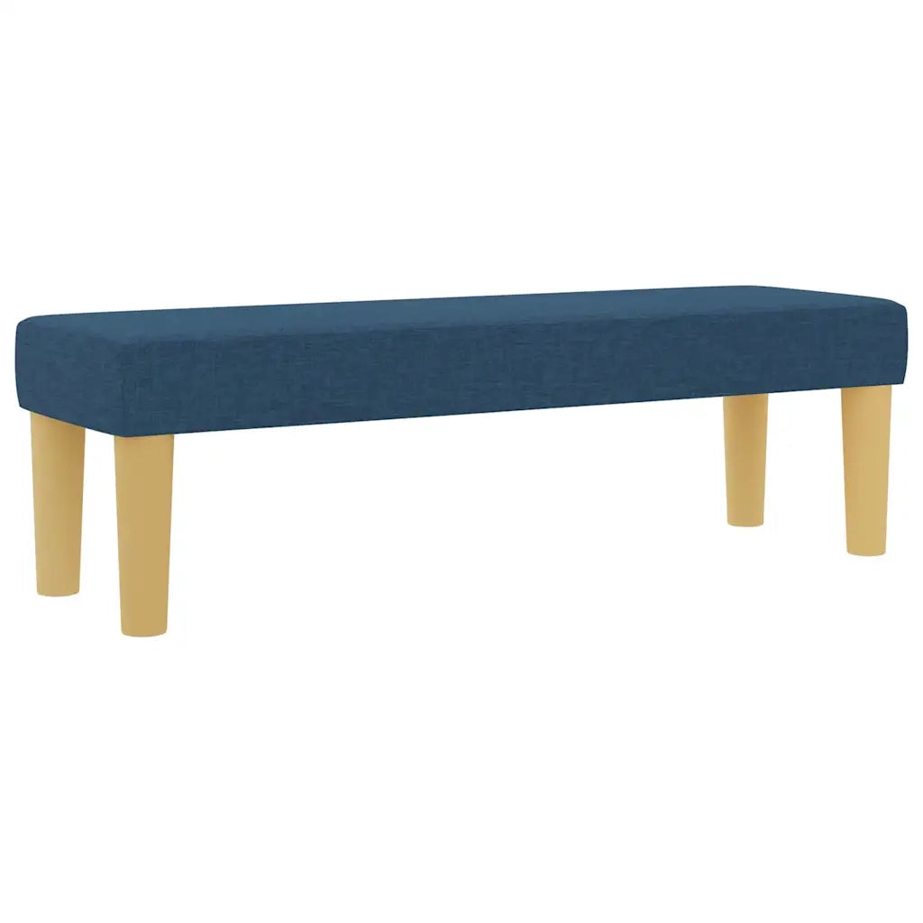Letto a molle con testiera Blu 190 x 120 cm Tessuto 3344288