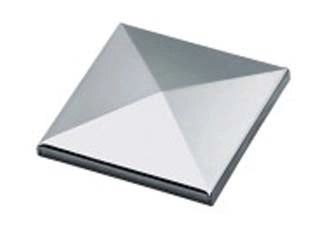COPRIPILASTRO QUADRO GREZZO ART.165- - mm.45x45 - 50 pezzi COMUNELLO