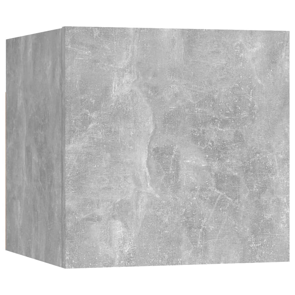 Set di mobili da 3 pezzi tra cui armadio credenza mobile TV televisore per soggiorno camera da letto salotto legno ingegnerizzato grigio 02_0024511