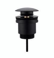 Piletta click-clack universale in ottone GIULY - Nero Opaco