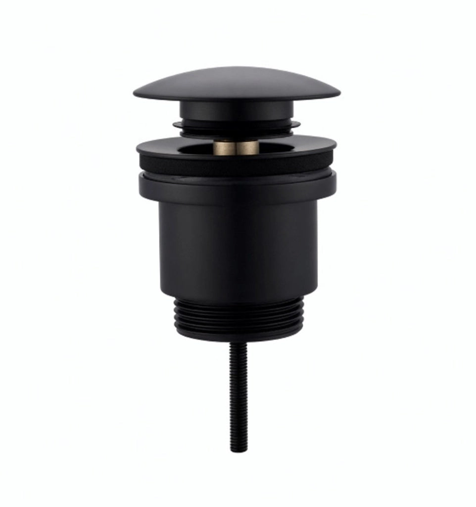 Piletta click-clack universale in ottone GIULY - Nero Opaco