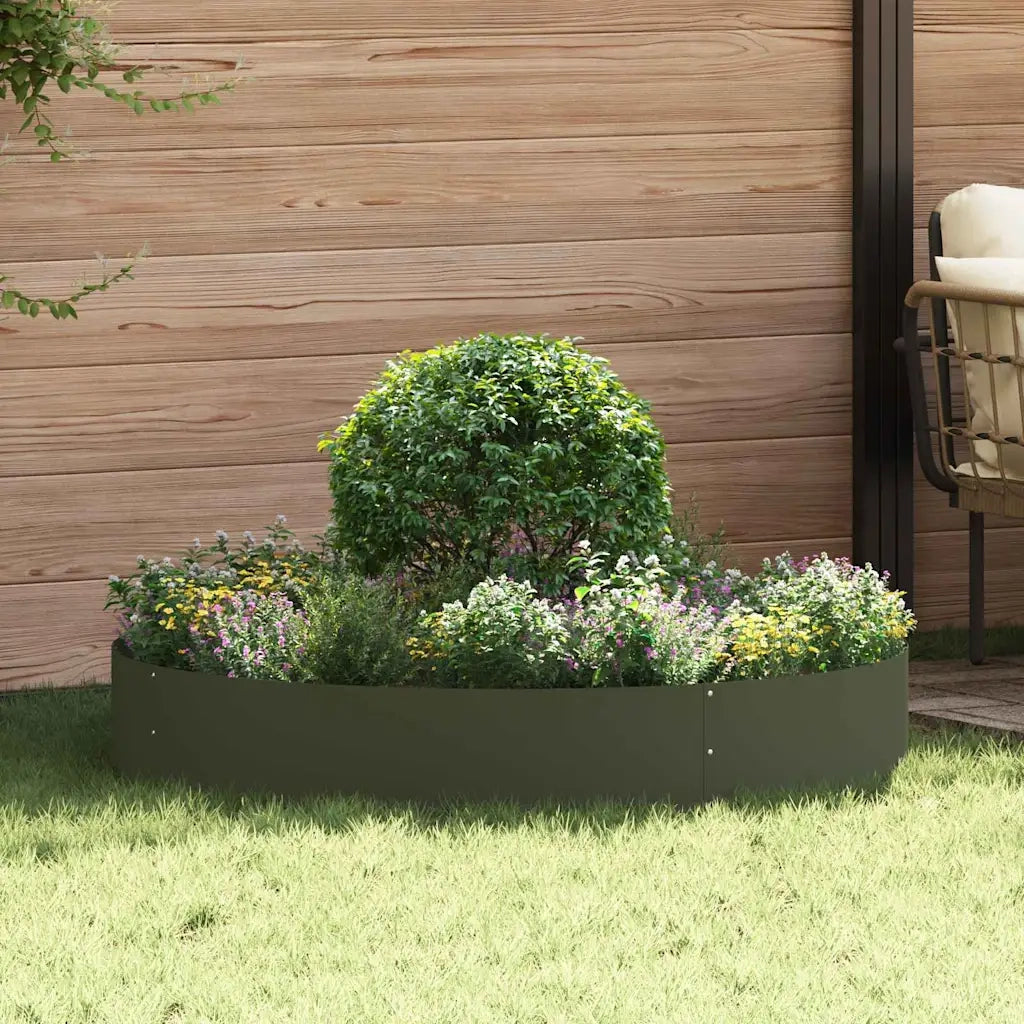 Anello per vaso Verde oliva 120 x 120 x 20 cm CFW3281875