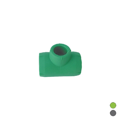 TEE RIDOTTO A 90  ° LISCIO IN POLIPROPILENE- Diam. 40 x 25 x 40- DH- pezzi 1
