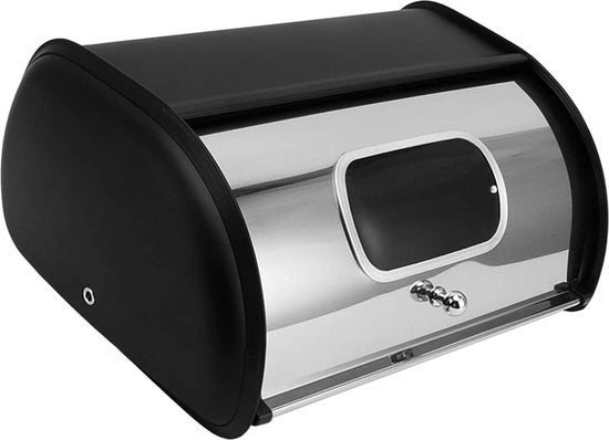 Cappa Cucina con Grande Capacità Finestra e Rifinitura a Specchio Facile da Pulire Cappa Cucina Multifunzione con Finestra Progettata per la Cucina in Acciaio Inox - Nero