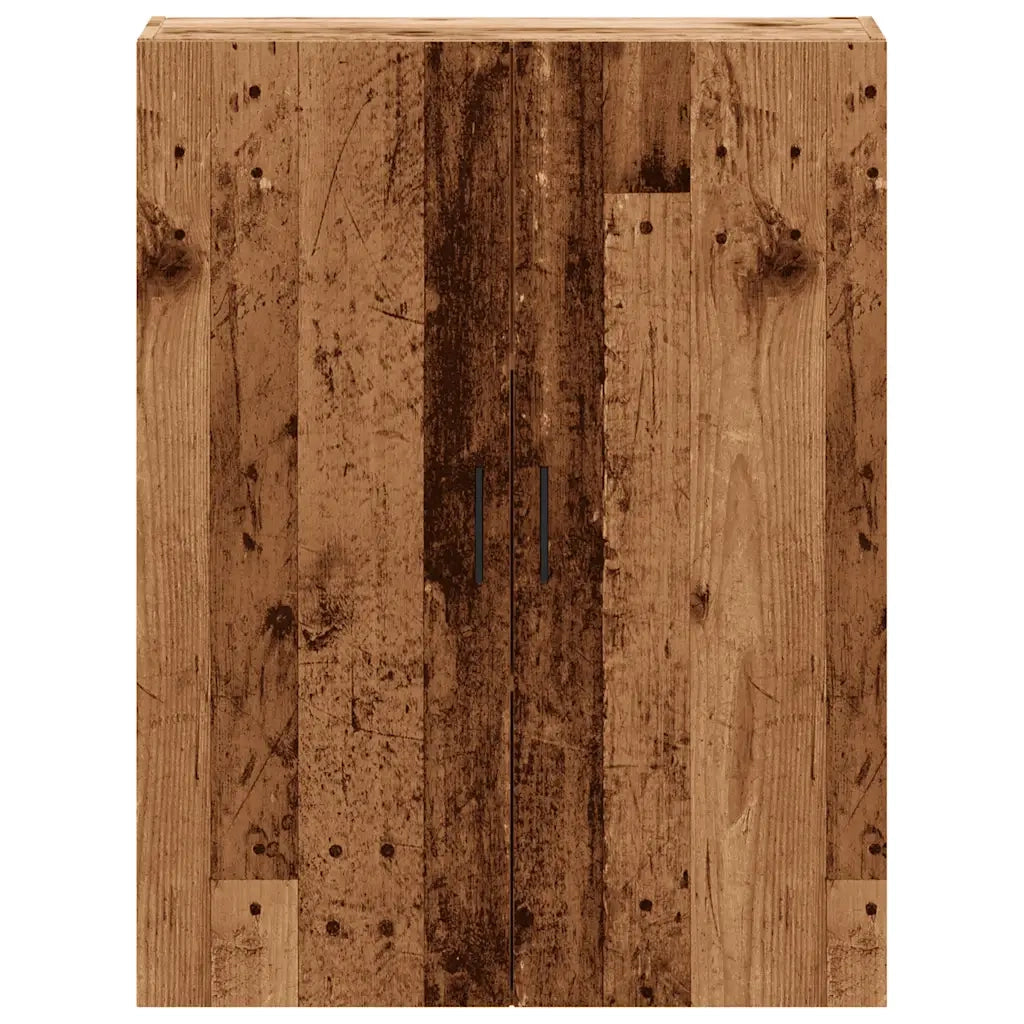 Mobile a Parete Legno Antico 69,5x34x90 cm 857292