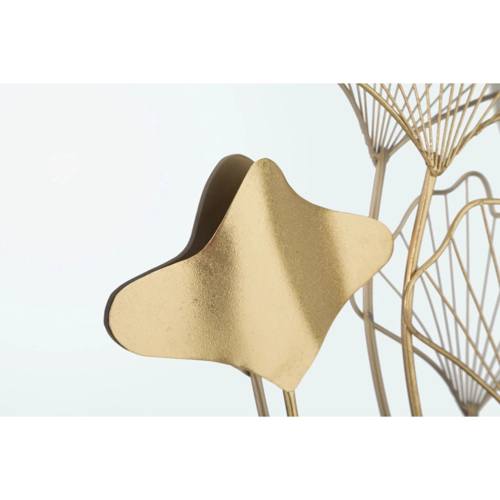 Specchio con Cornice VKH490, Oro, Metallo, 75x3,5x72 cm