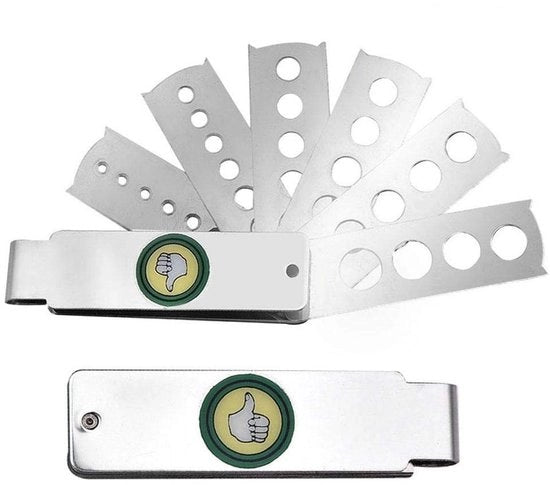 Strumento di misurazione di diamanti ed eleganti - Resistente alla ruggine - Facile da utilizzare - Duraturo - Sensibile - Misuratore di diamanti ed eleganti