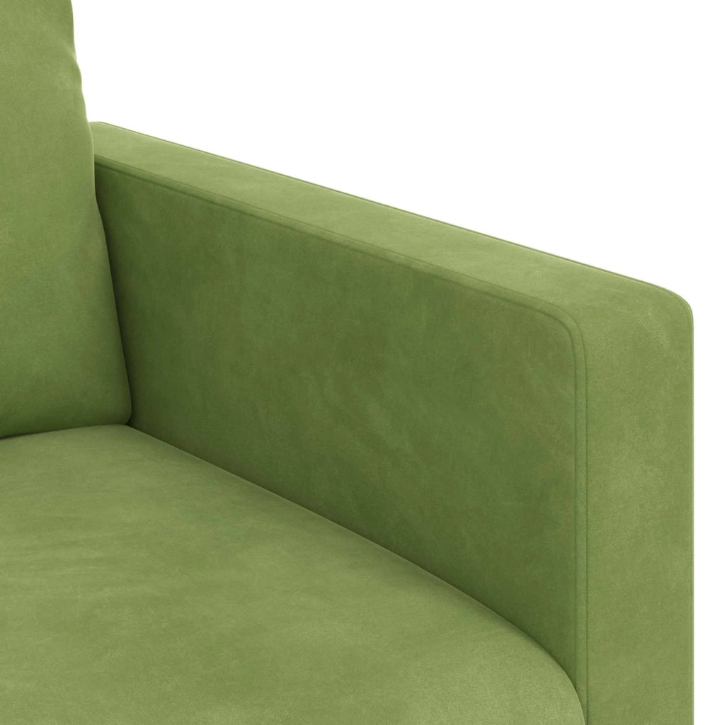 Divano Verde chiaro 78 x 78 x 80 cm Velluto 42024407