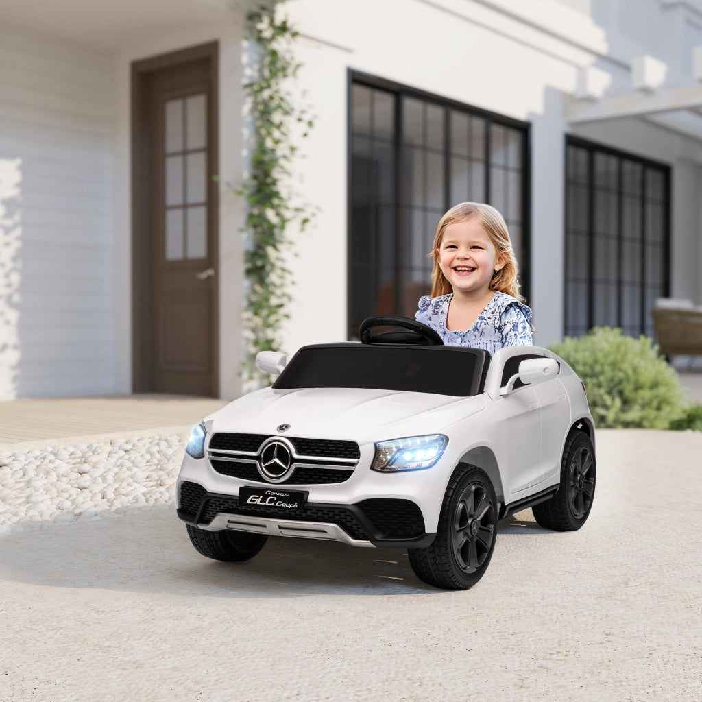 Auto elettrica per bambini ¨C Minimal ¨C 105x68x50cm, bianco