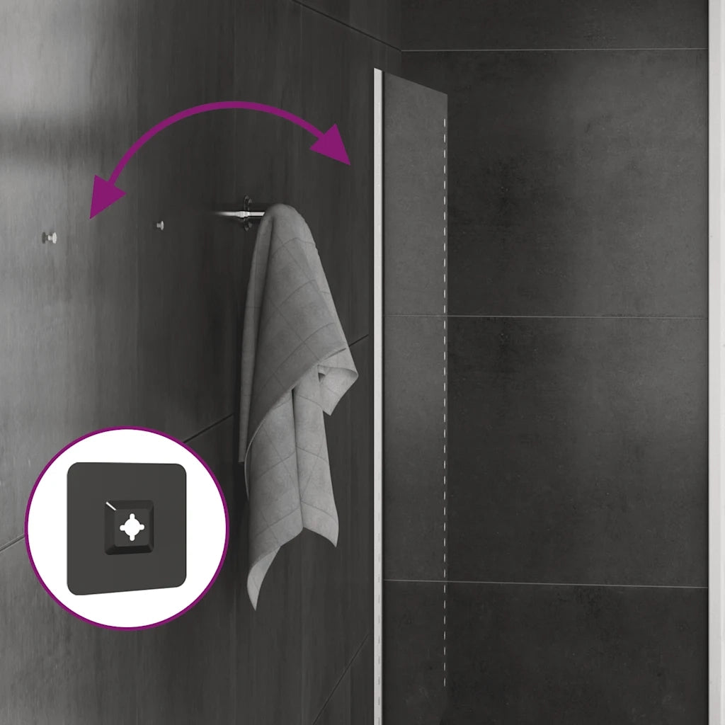 Specchio da Bagno con Luci LED 100x60 cm 151736