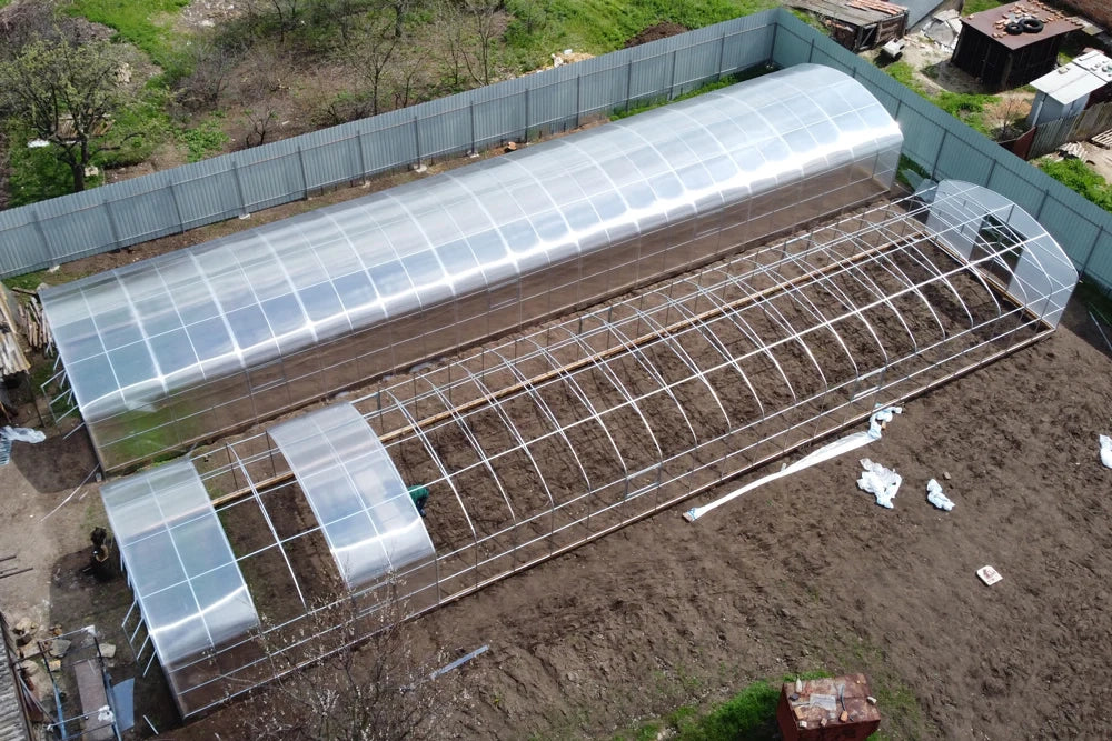 Serra da giardino HERCULES 5.5 x 8 m (44 m²), 10 mm con rivestimento in policarbonato