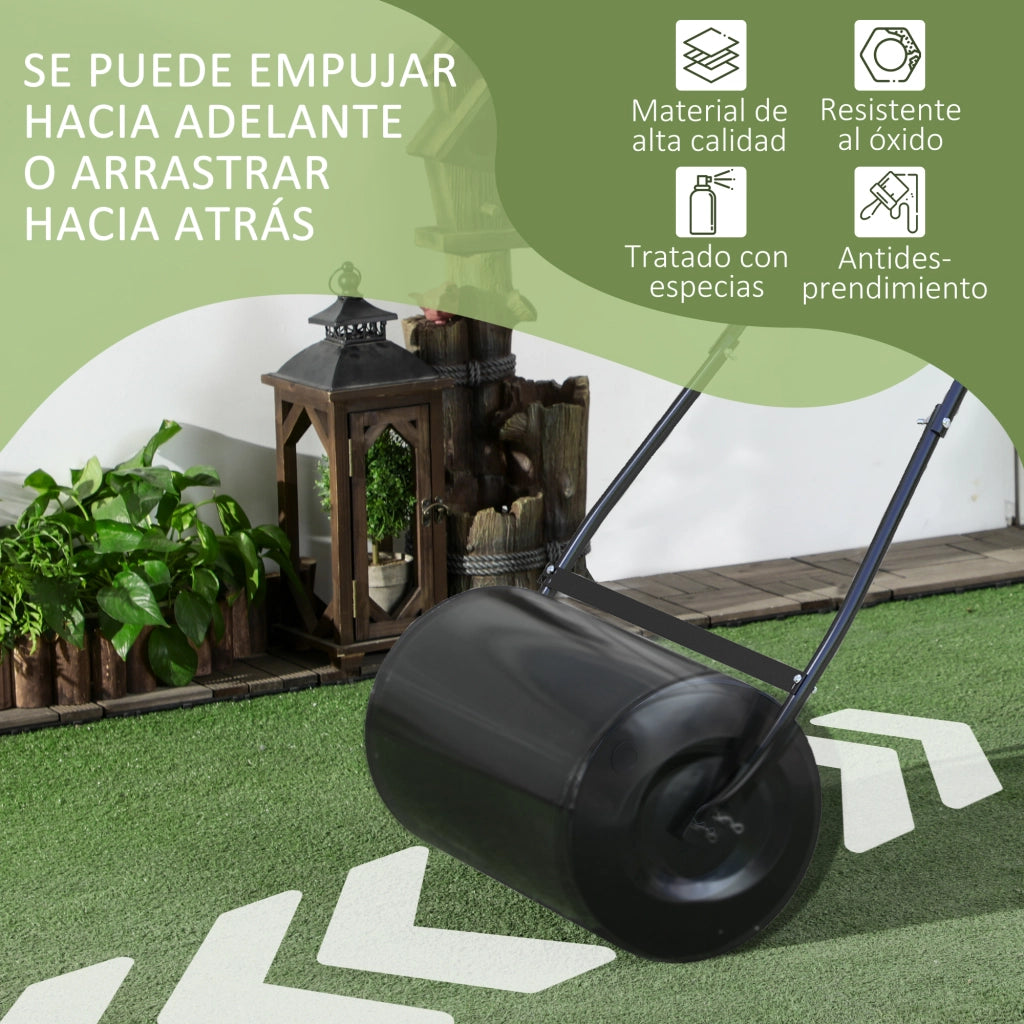 Rullo per Giardino ¨C Minimal ¨C 50x32 cm Acciaio