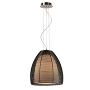 Lampada a sospensione Pico 30cm X 30cm H 120cm Stones
