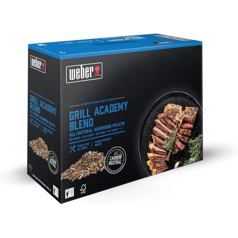 Pellet Weber Grill Academy Blend 100% legno