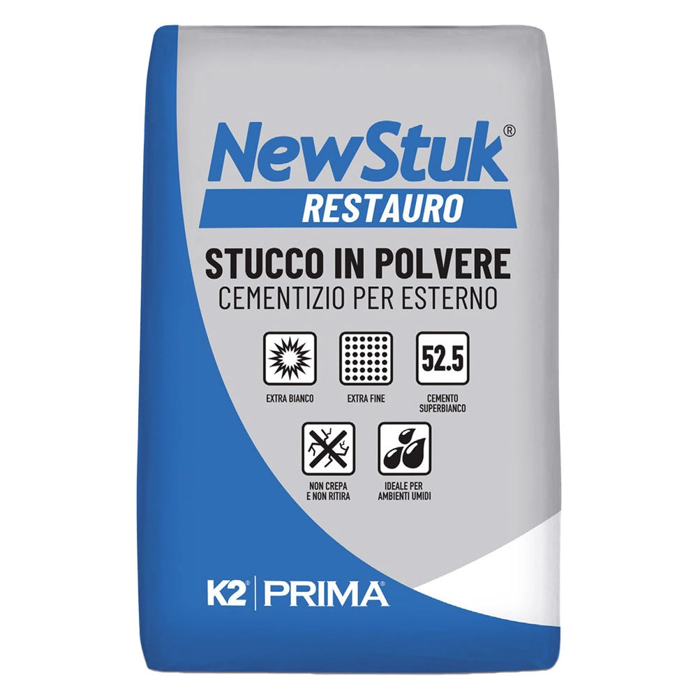 STUCCO IN POLVERE 'RESTAURO' Kg. 5- 4 pezzi  - K2