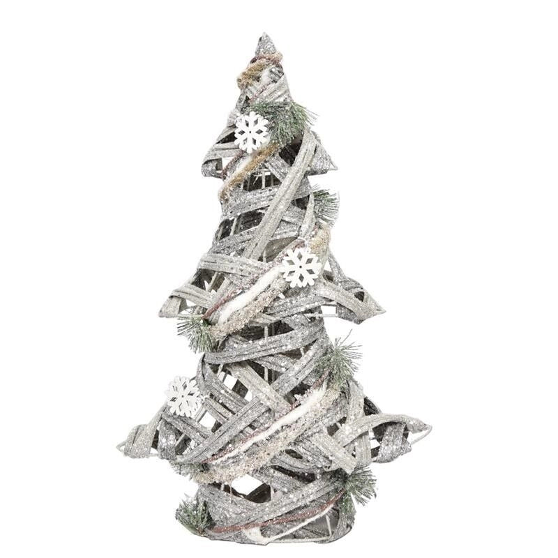 MAURY'S ALBERO DI NATALE IN LEGNO LINEA "WOODY" 45 CM