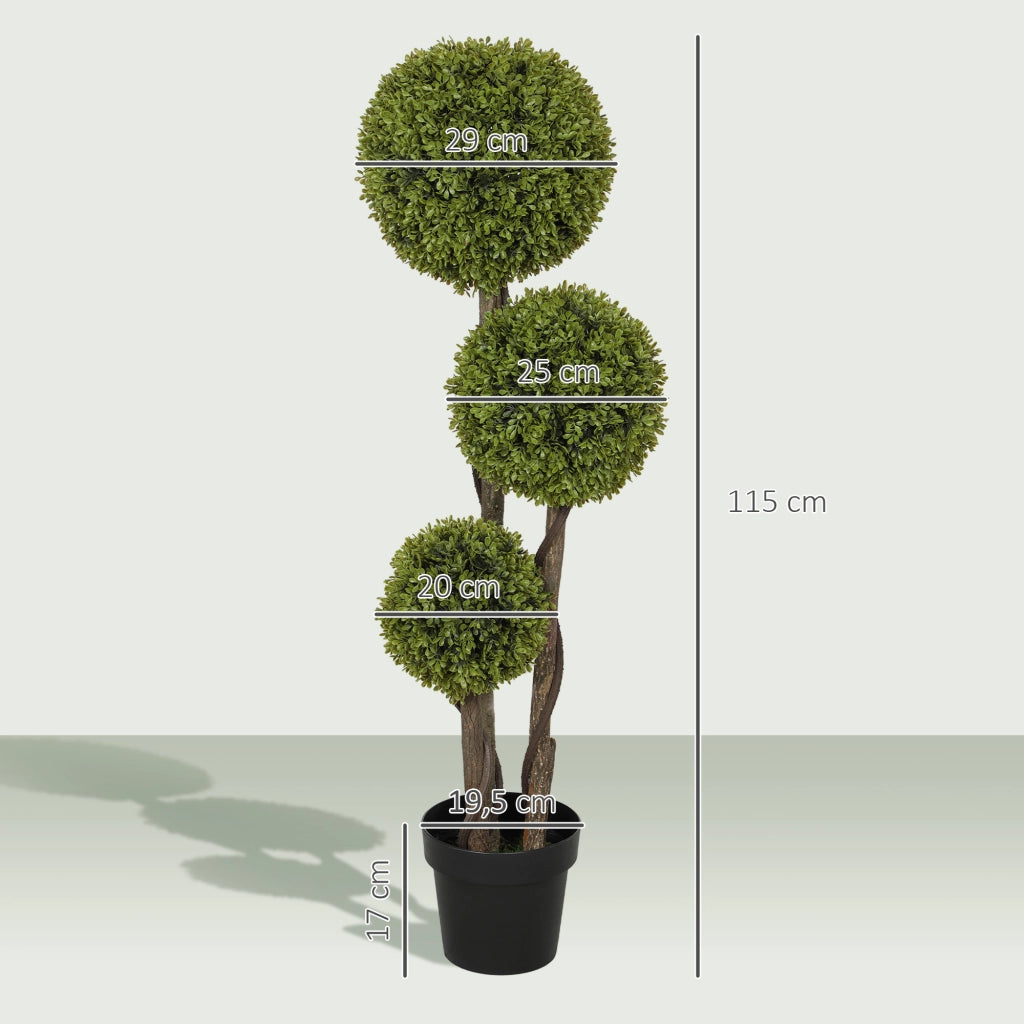 Bosso Artificiale ¨C Xylo ¨C Verde e Nero per Esterno