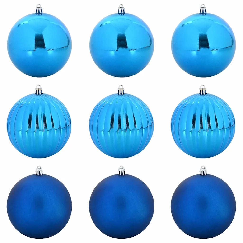 Set di palline di Natale XL 9 pcs Blu Plastica 42018882