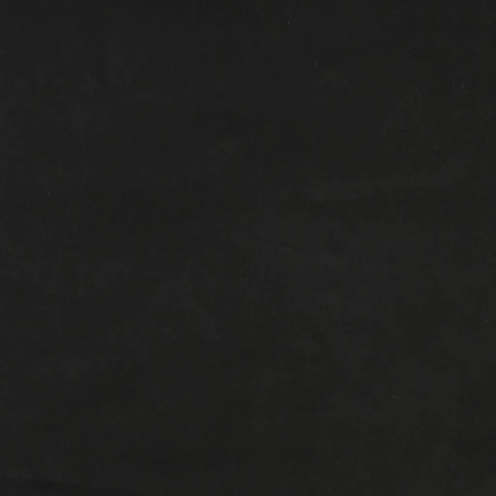 Giroletto senza Materasso Nero 140x200 cm in Velluto 347326