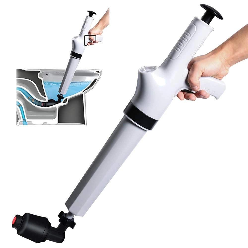 Trade Shop - Sturalavandino Ad Aria Compressa Pistone Alta Pressione Scarico Lavandino Wc -