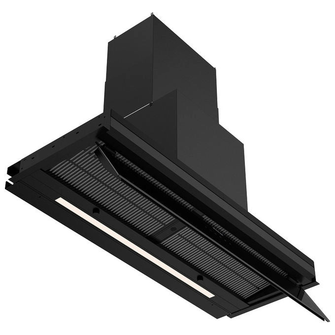 Silverline Inside Core Pure 90, Cappa Integrata, 648 m³-h, Nero, Touch Control