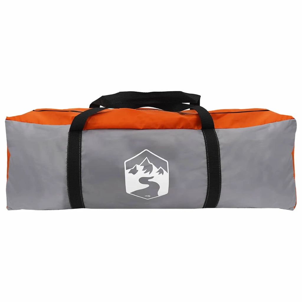 Tenda a tunnel Grigio e arancione 361 x 235 x 147 cm