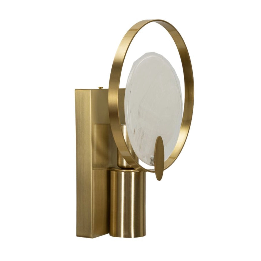 Lampada a Parete VKH73, Oro, Metallo, 20x10x29 cm