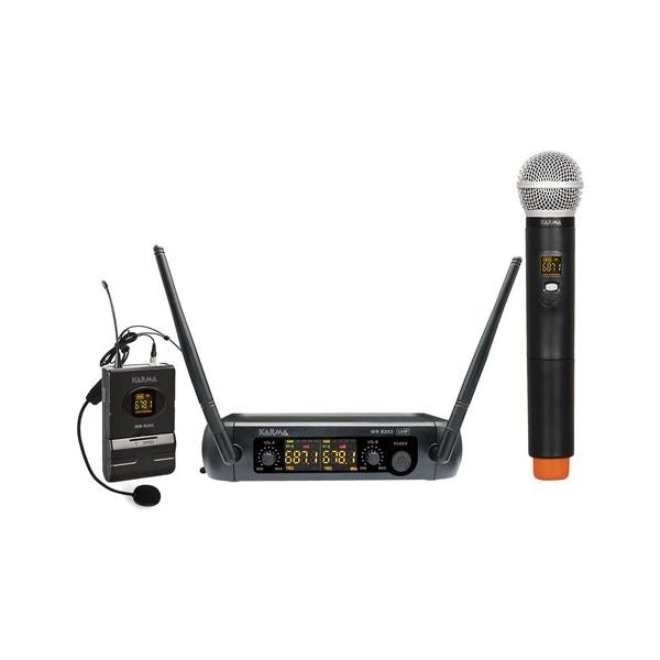 Kit microfoni karma 30528 set 8202pl black black