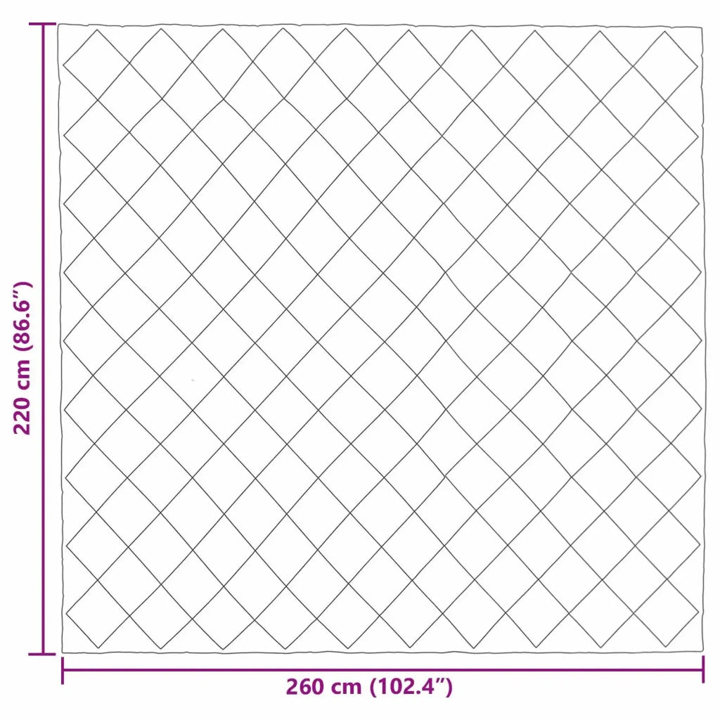 Duvet Invernale Talpa 220 x 260 cm Microfibra 42025702