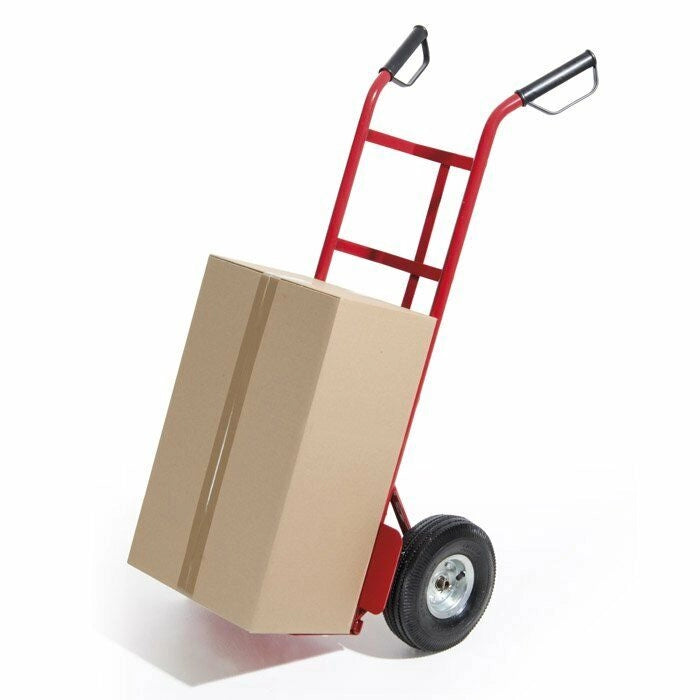 Carrello Portasacchi In Acciaio Verniciato Ruote Pneumatiche 270 Mm - Biacchi E.