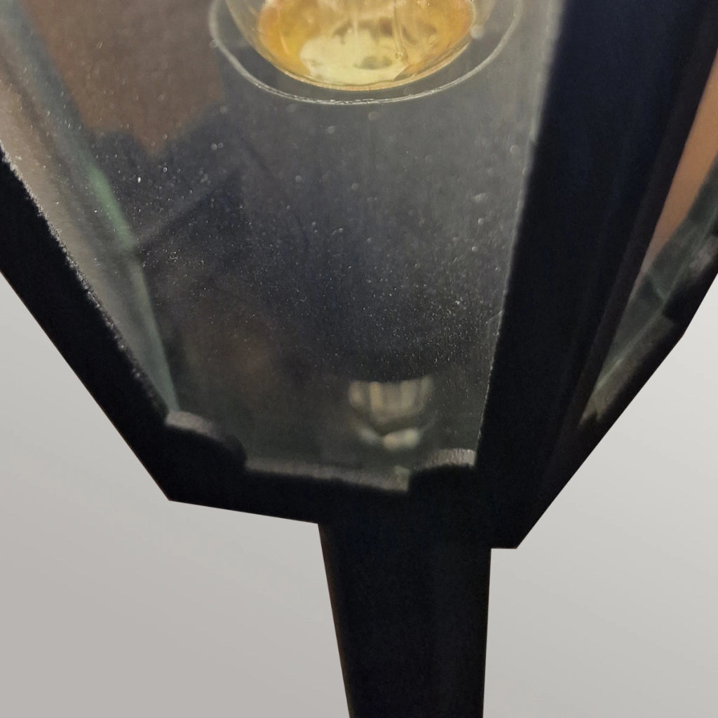Lampione da esterno nero E27 60W Parish Mini Elstead