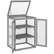 Serra da giardino ¨C Minimal ¨C legno e policarbonato 58x44x78cm