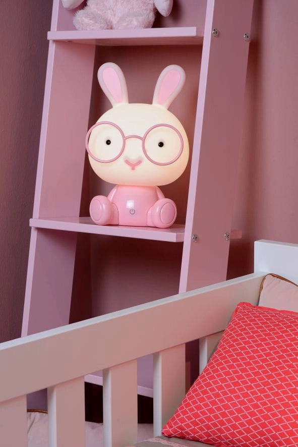 Lampada da tavolo Lucide DODO Coniglio LED 3W 2700K Rosa