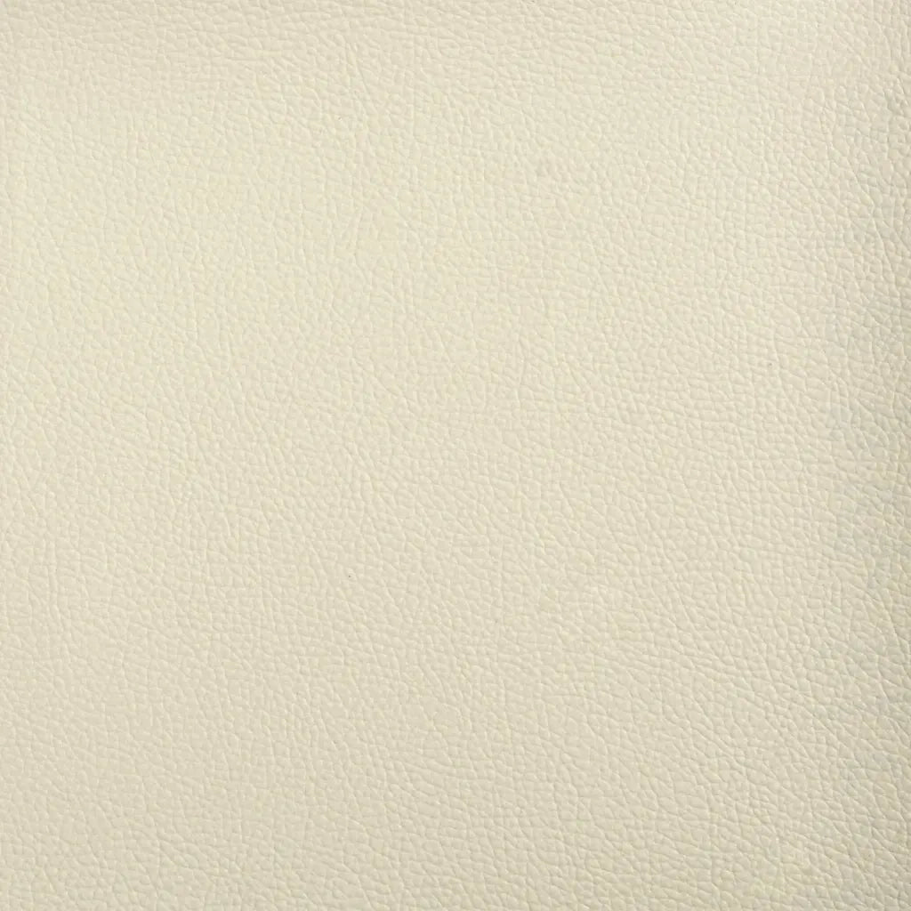 Poltrona con Poggiapiedi Crema 60 cm in Similpelle 3201238